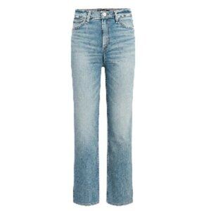 Hudson Jeans Remi High-Rise Cropped Straight Harmony River 25 NWT